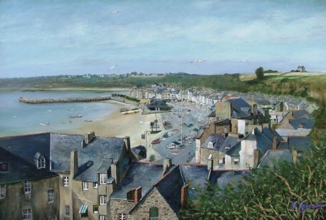 Cancale, le port de la Houle