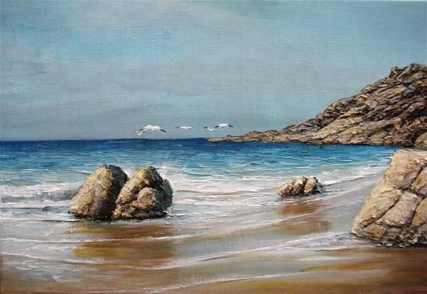 Une plage entre Cancale et Saint-Malo