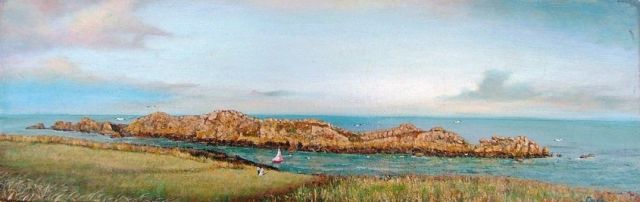 L'île des Landes, vers le Mont-Saint-Michel