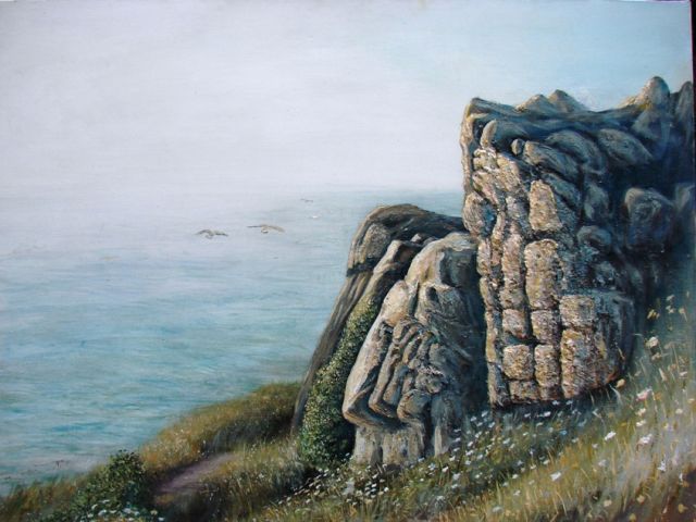 La pointe du Grouin, le rocher